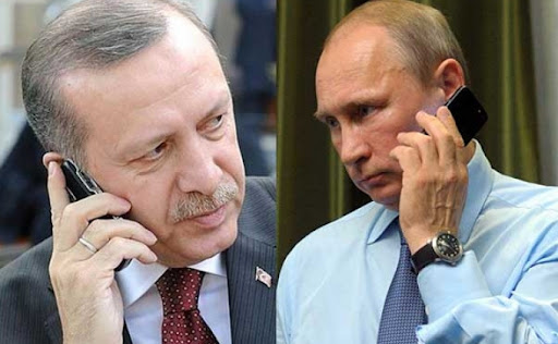 Erdogan telefonon Putin për ta uruar për zgjedhjet