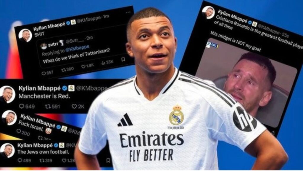 “Ronaldo, futbollisti më i madh i të gjitha kohërave, jo Xhuxhi Lionel Messi”/ Hakohet faqja e Kylian Mbappe-së