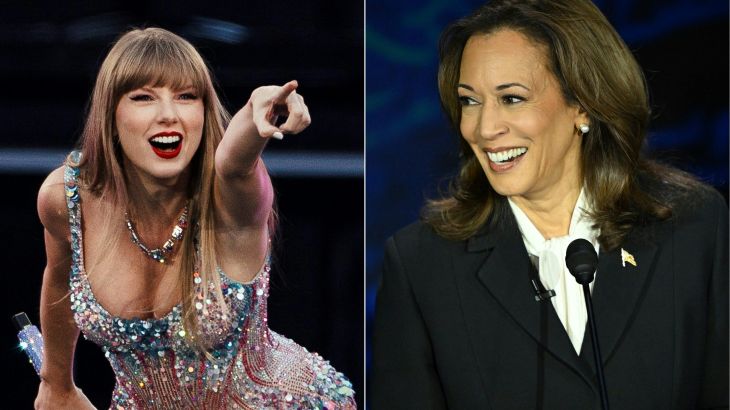 Taylor Swift mbështet publikisht Kamala Harris